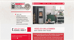 Desktop Screenshot of danish-ofen-studio.de