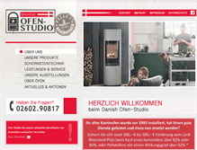 Tablet Screenshot of danish-ofen-studio.de